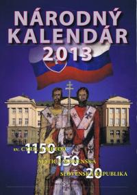 Národný kalendár 2013